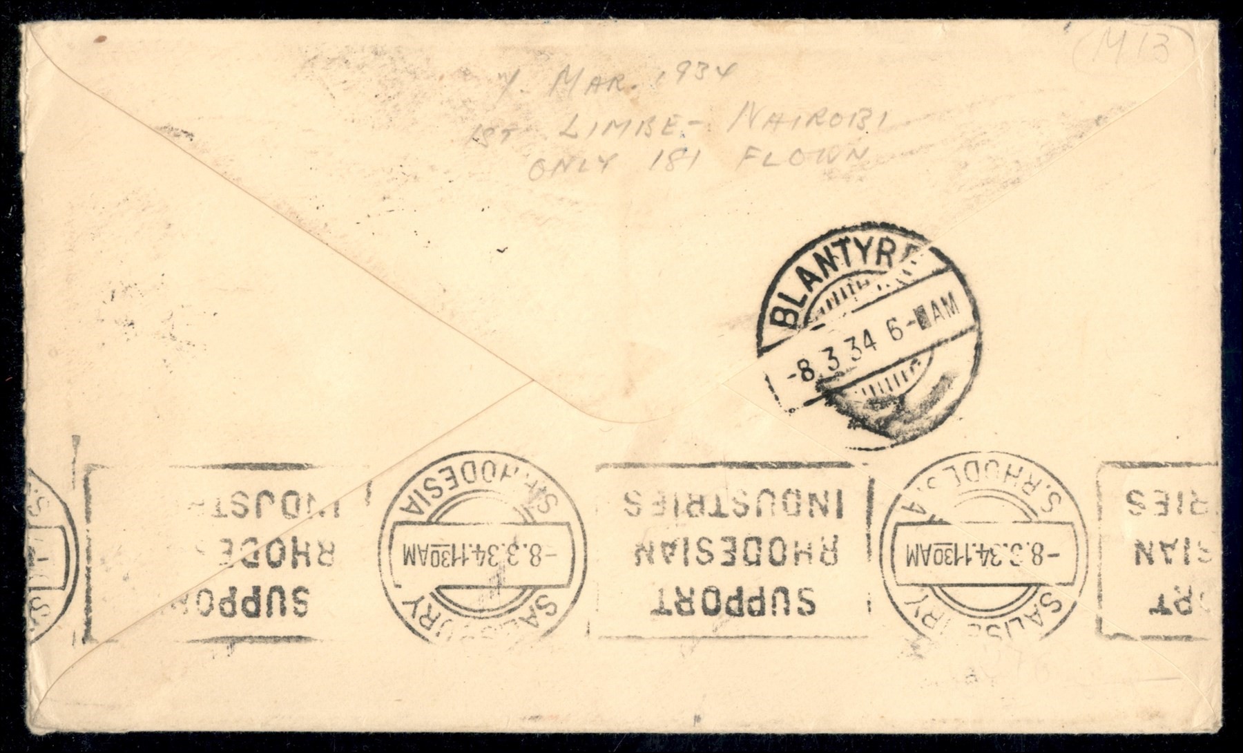 MALAWI / Aerogrammi