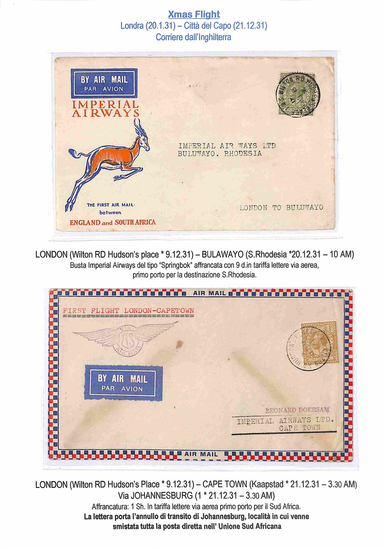 GRAN BRETAGNA / Aerogrammi