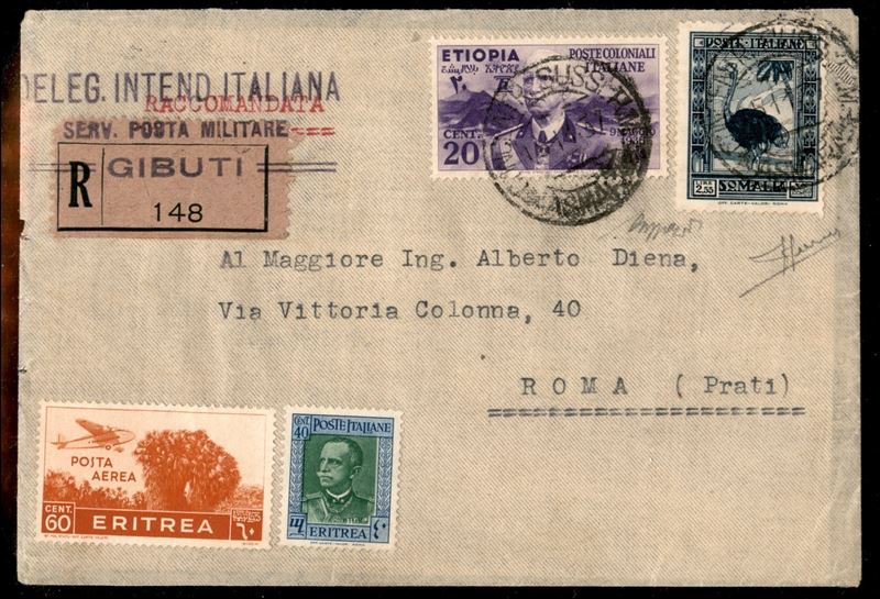 ITALIA / Colonie / Etiopia / Posta militare