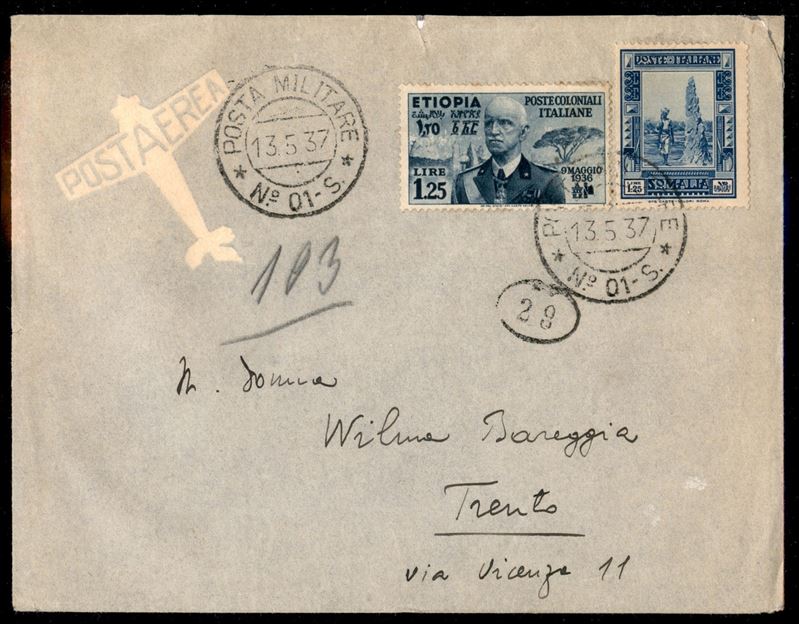 ITALIA / Colonie / Etiopia / Posta militare