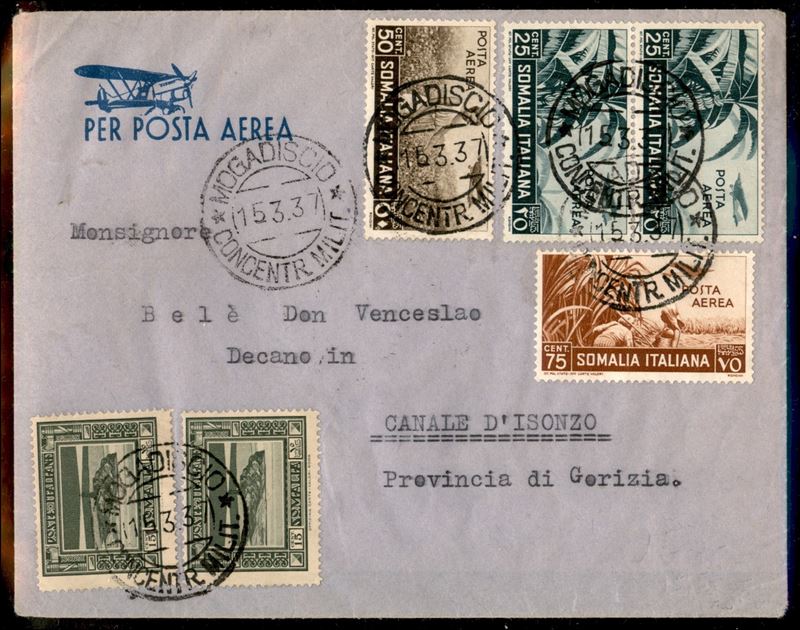 ITALIA / Colonie / Somalia / Posta militare