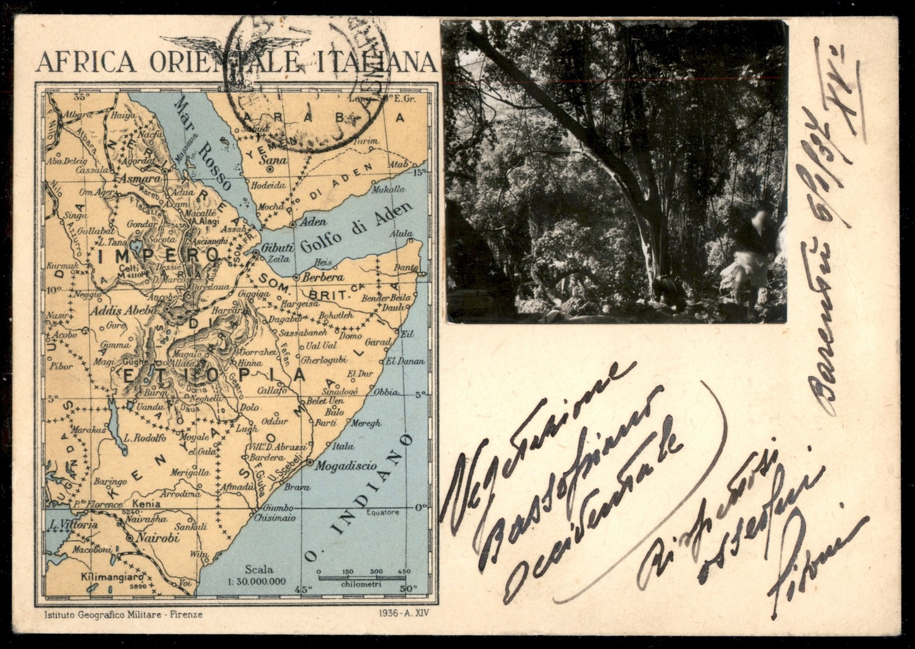 ITALIA / Colonie / Eritrea / Posta militare