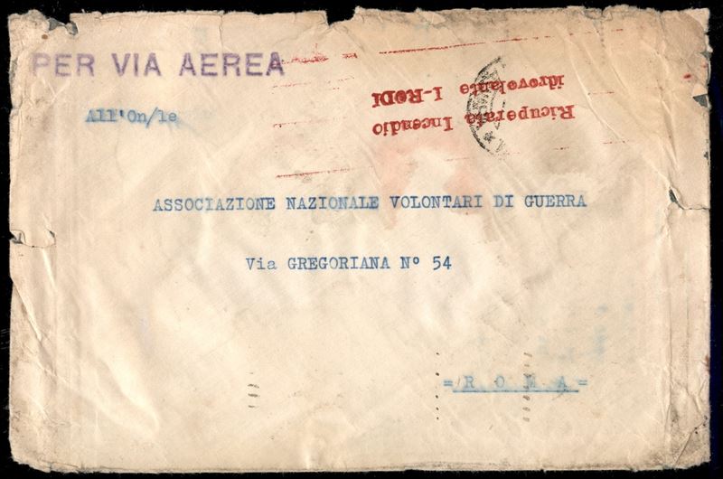 ITALIA / Colonie / Africa Orientale Italiana / Aerogrammi