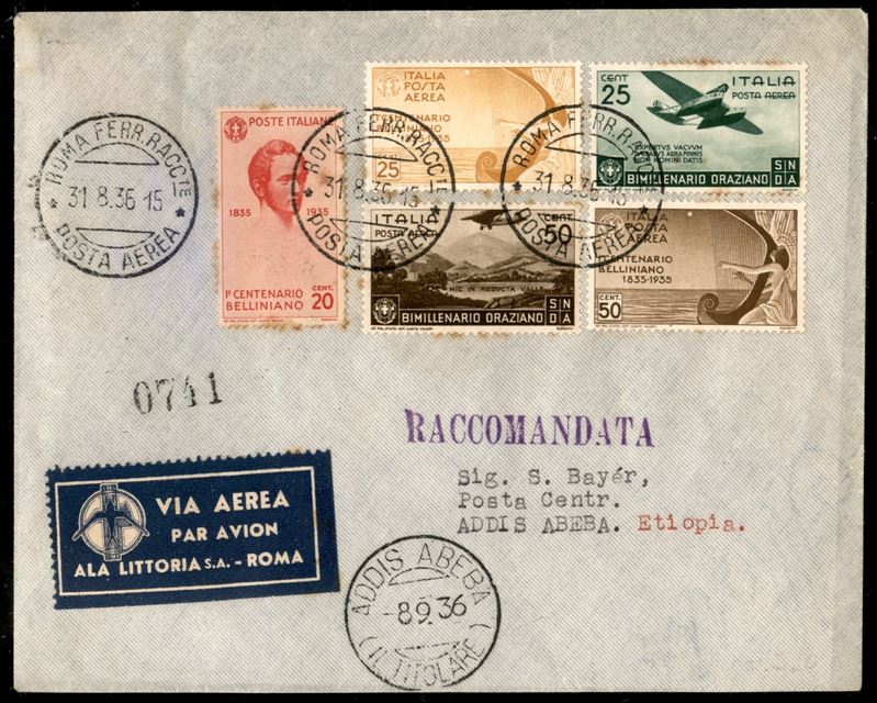 ITALIA / Colonie / Africa Orientale Italiana / Aerogrammi