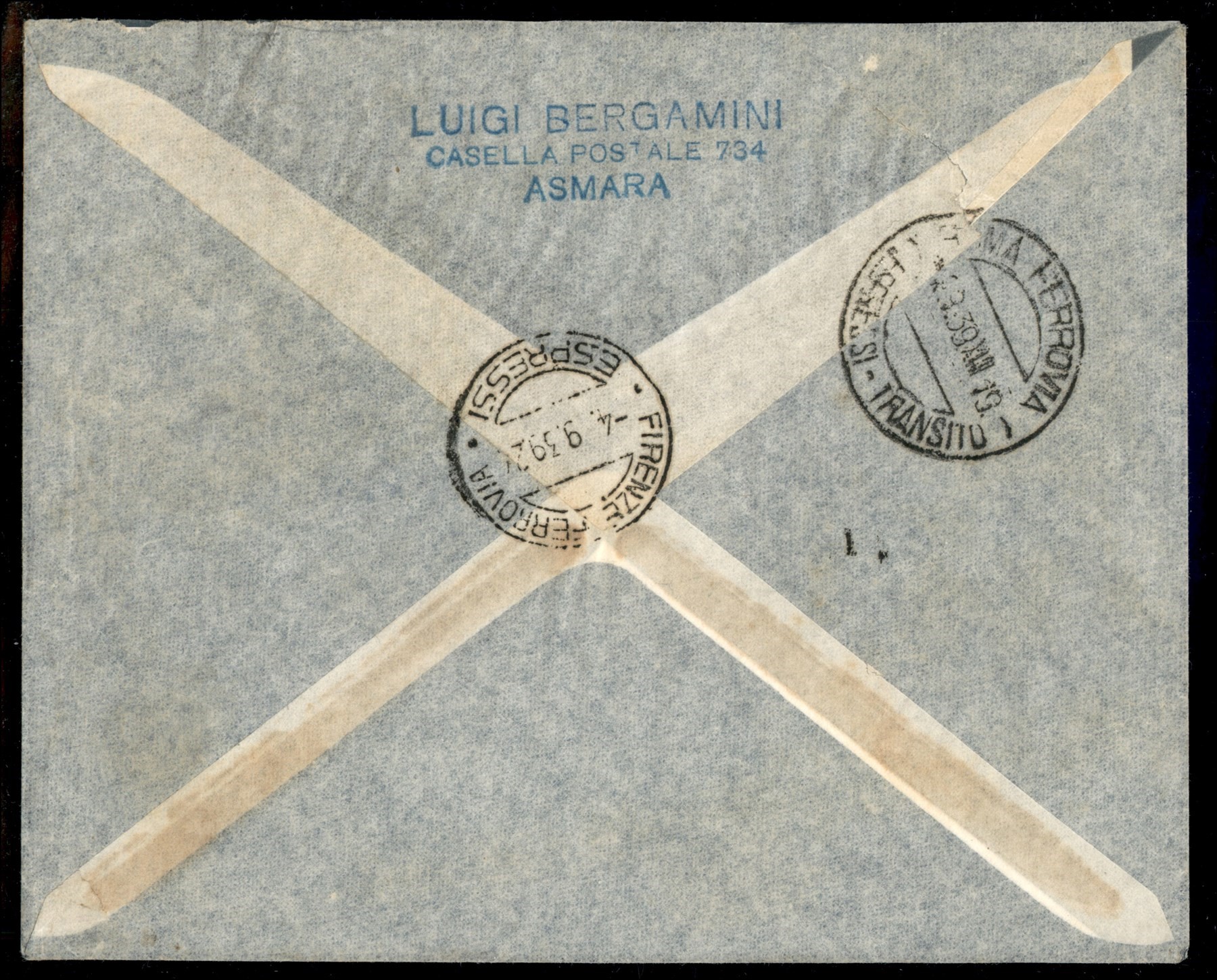 ITALIA / Colonie / Africa Orientale Italiana / Aerogrammi