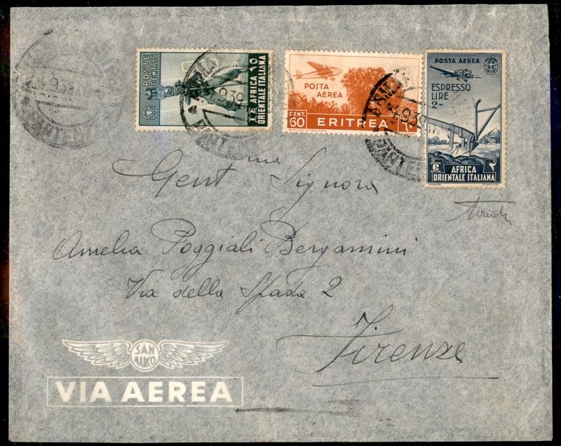ITALIA / Colonie / Africa Orientale Italiana / Aerogrammi