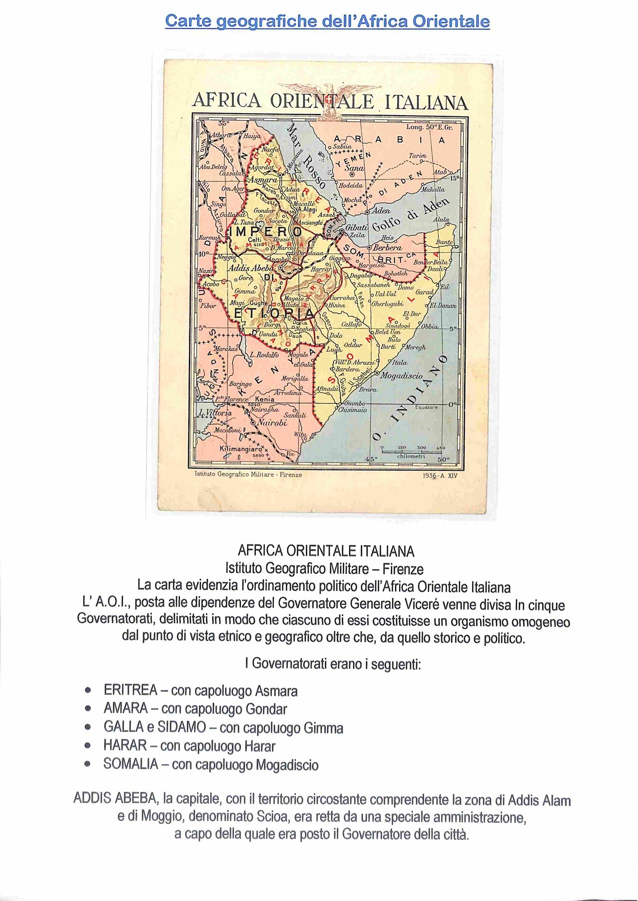 Area Italiana / Posta Ordinaria