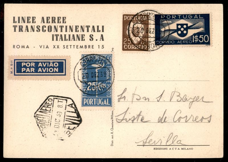PORTOGALLO / Aerogrammi