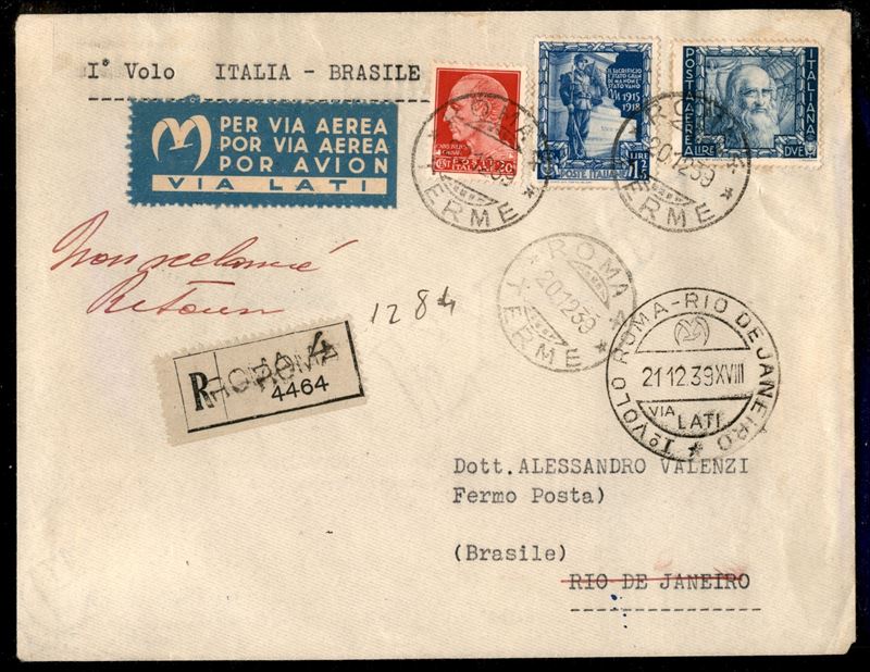 ITALIA / Regno / Aerogrammi