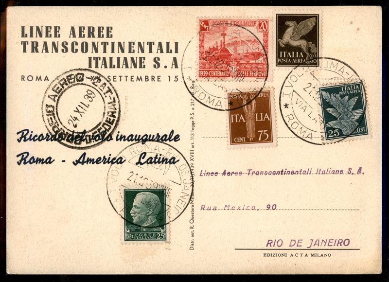 ITALIA / Regno / Aerogrammi