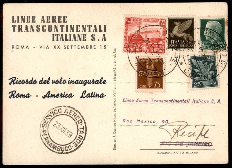 ITALIA / Regno / Aerogrammi