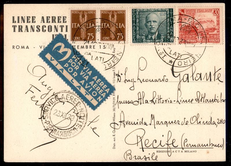 ITALIA / Regno / Aerogrammi