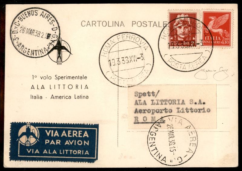 ITALIA / Regno / Vittorio Emanuele III / Aerogrammi