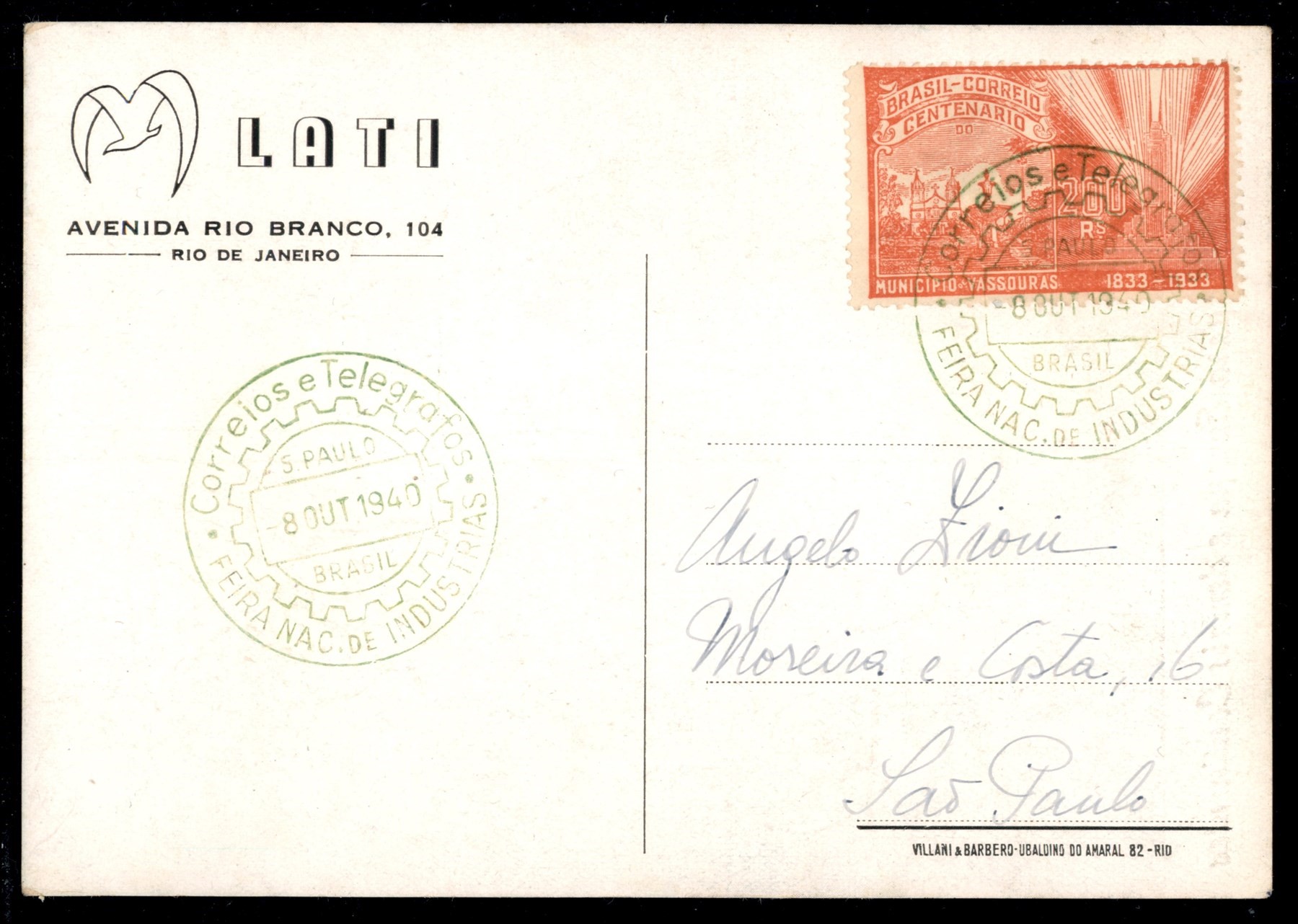 Italia / Regno / Vittorio Emanuele III / Aerogrammi