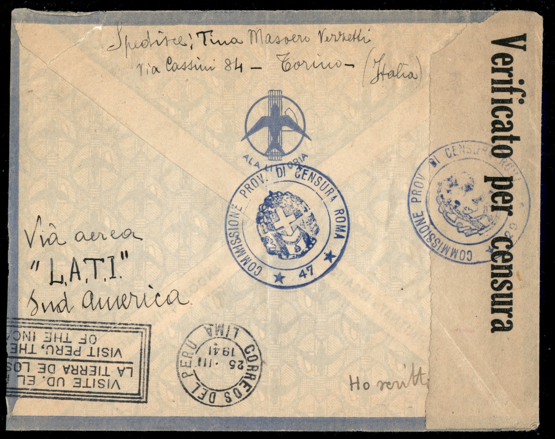 Italia / Regno / Vittorio Emanuele III / Aerogrammi