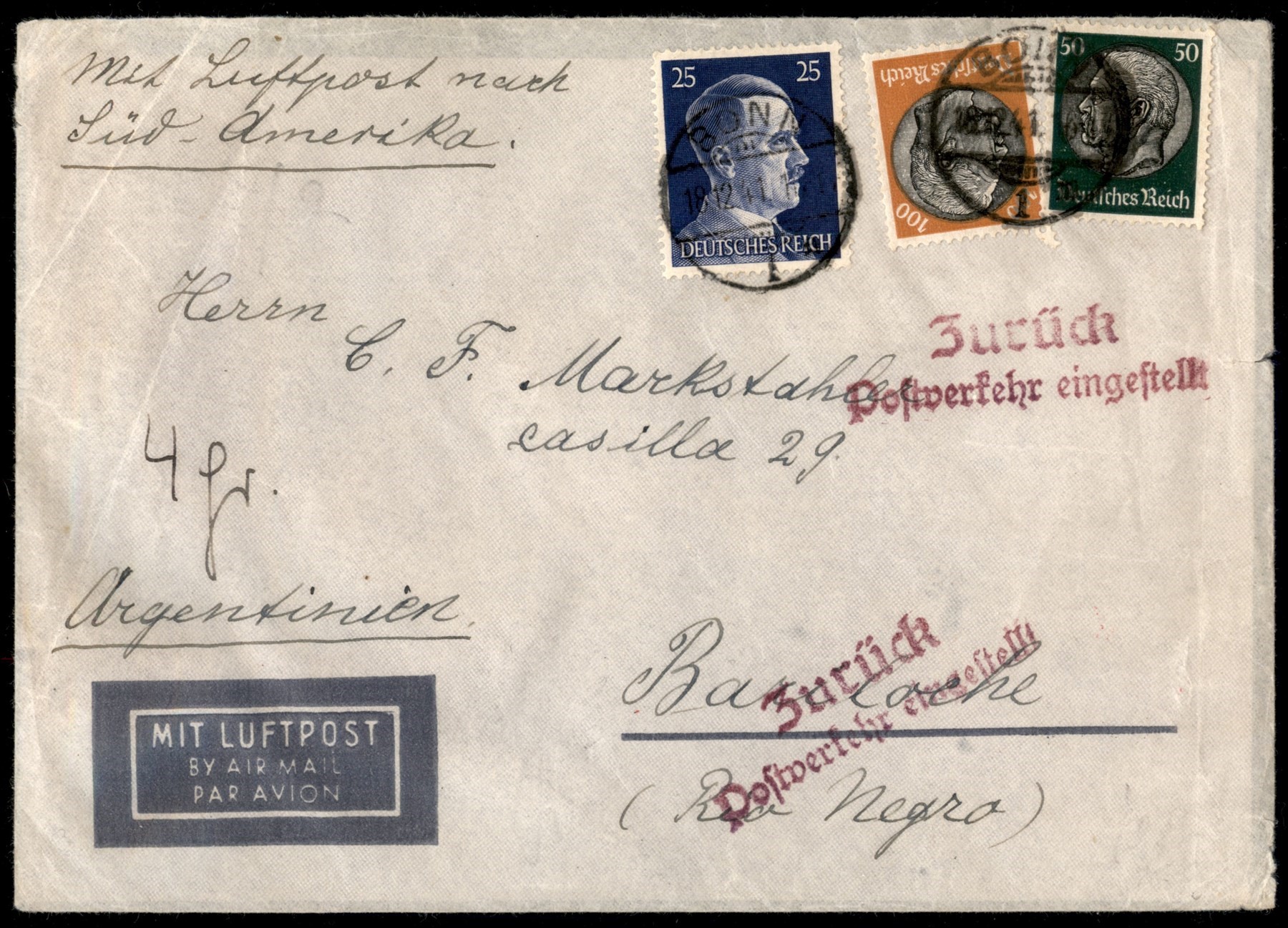 Italia / Regno / Vittorio Emanuele III / Aerogrammi