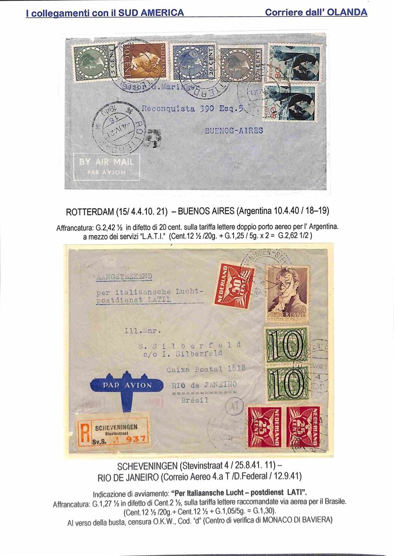 Paesi Europei / Aerogrammi