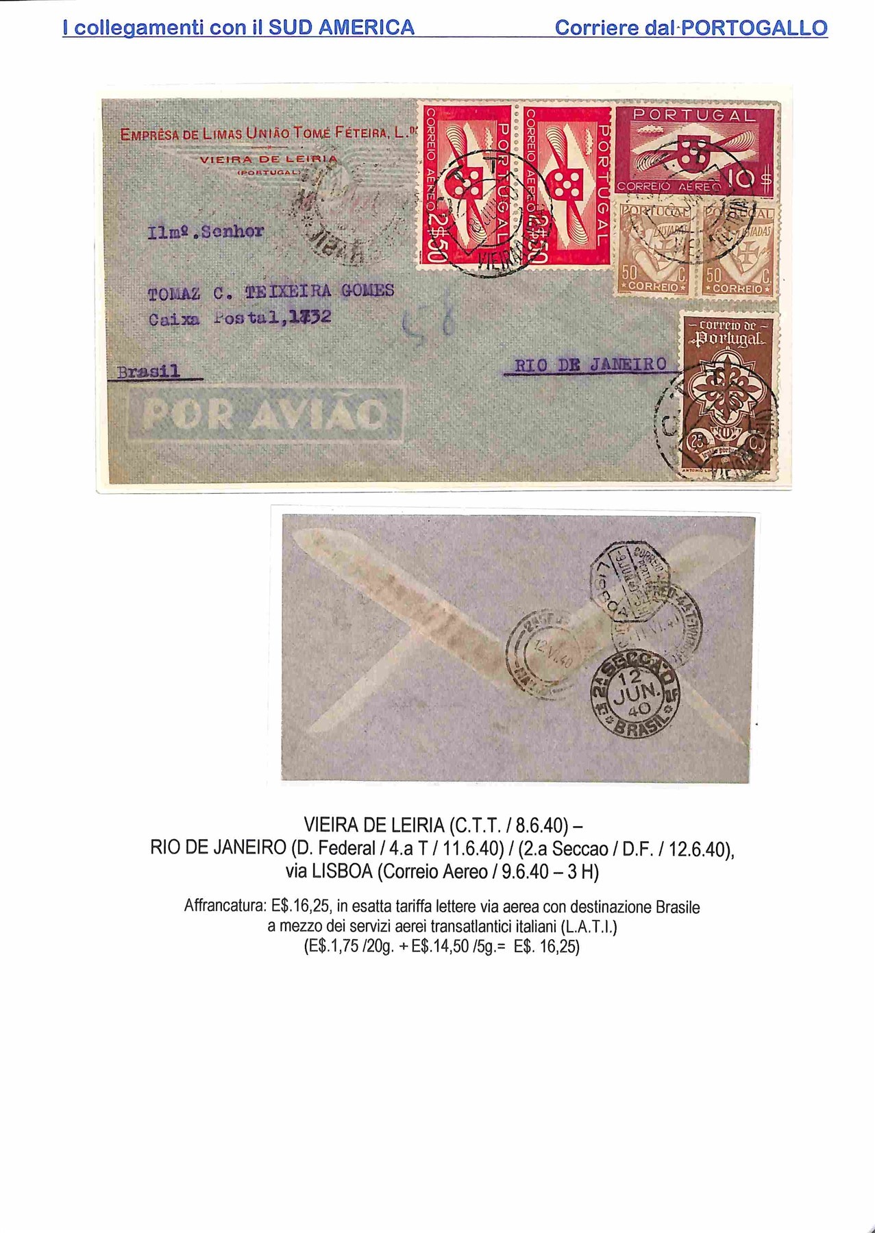Paesi Europei / Aerogrammi