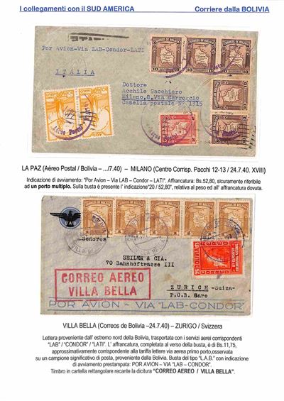 Bolivia / Aerogrammi