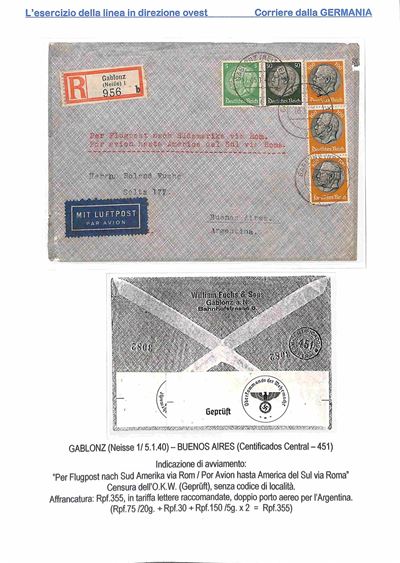 Germania / Aerogrammi