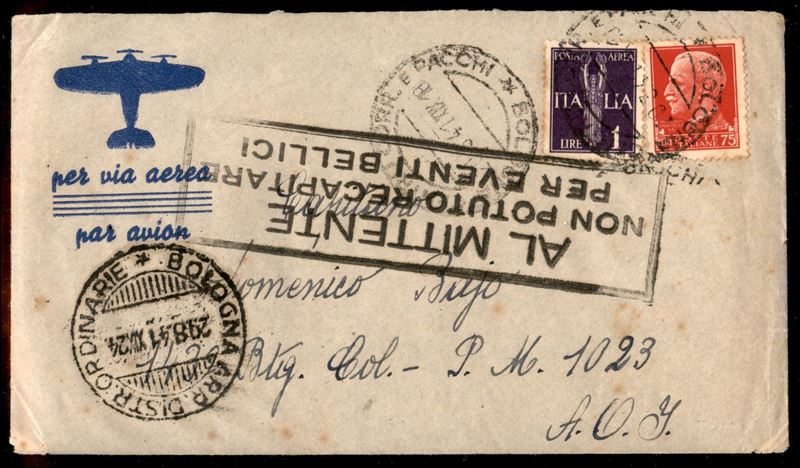 ITALIA / Regno / Vittorio Emanuele III / Aerogrammi