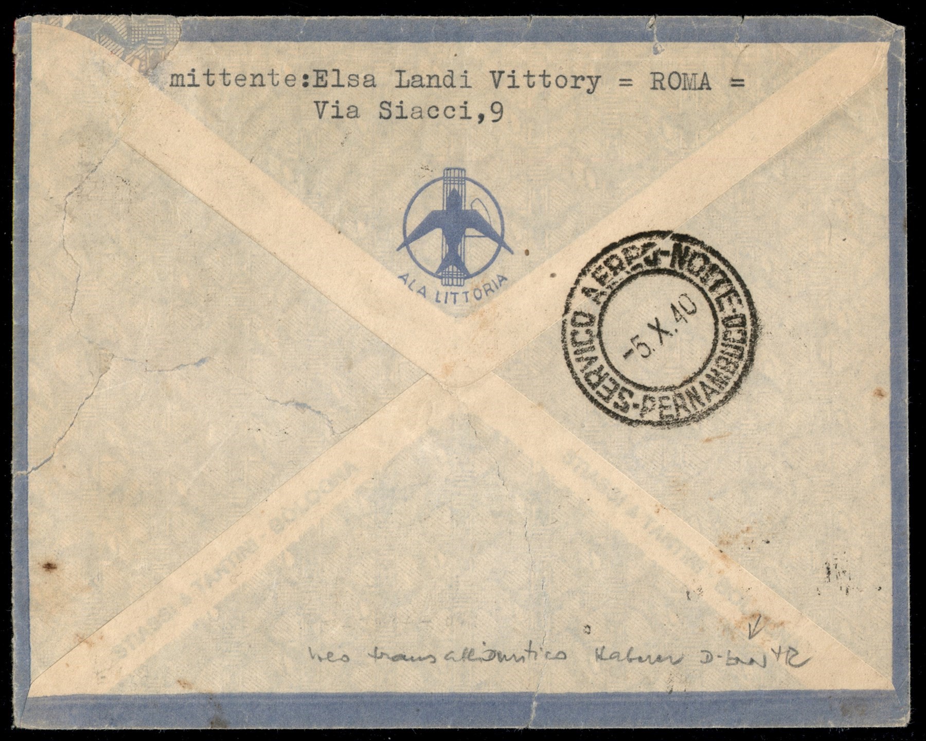 Italia / Regno / Vittorio Emanuele III / Aerogrammi