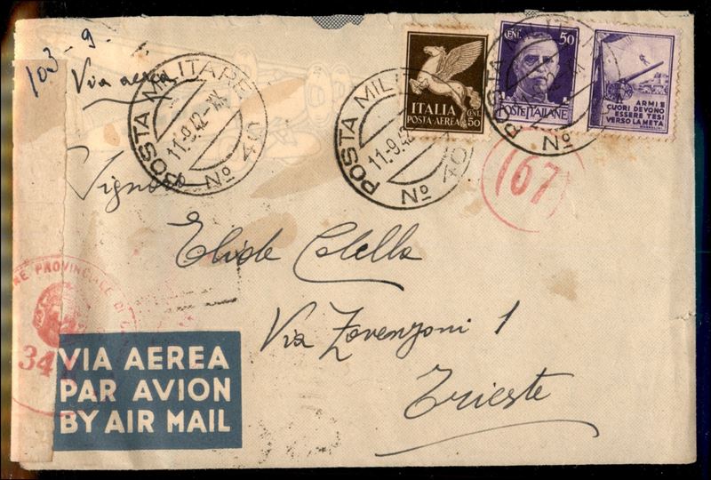 Italia / Regno / Vittorio Emanuele III / Posta Militare