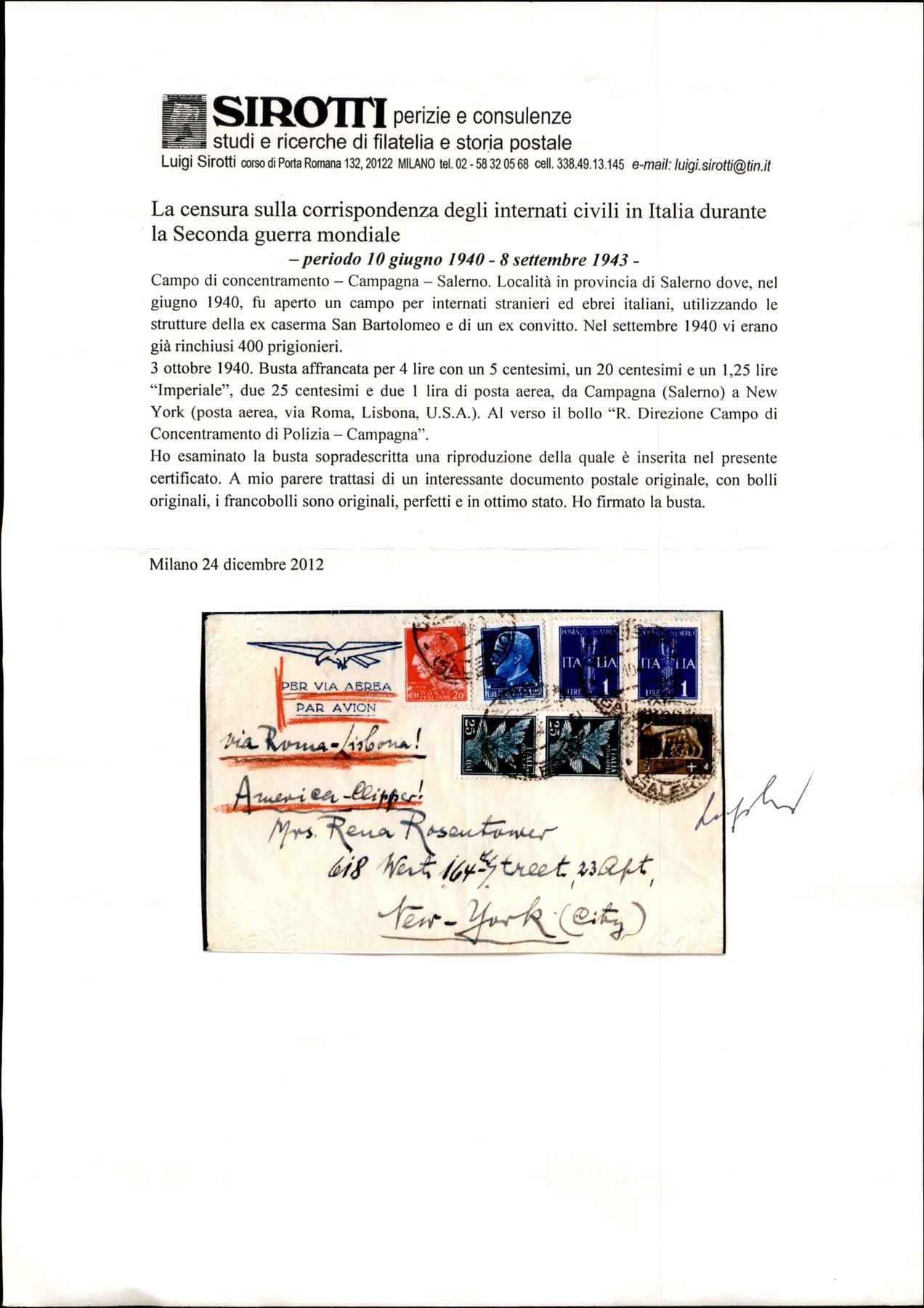 Italia / Regno / Vittorio Emanuele III / Posta Militare