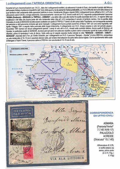 Italia / Regno / Aerogrammi