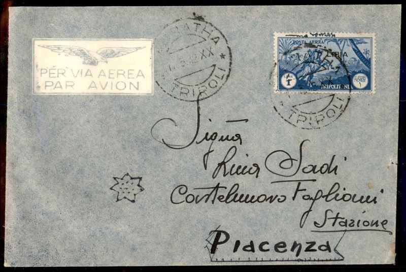 Italia / Colonie / Libia / Aerogrammi