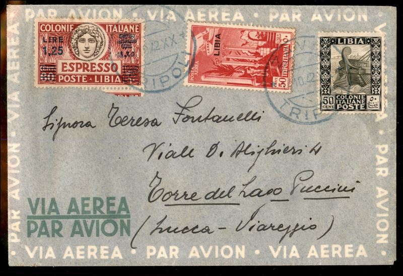 Italia / Colonie / Libia / Aerogrammi