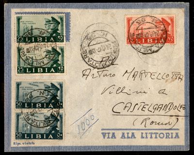 Italia / Colonie / Libia / Aerogrammi