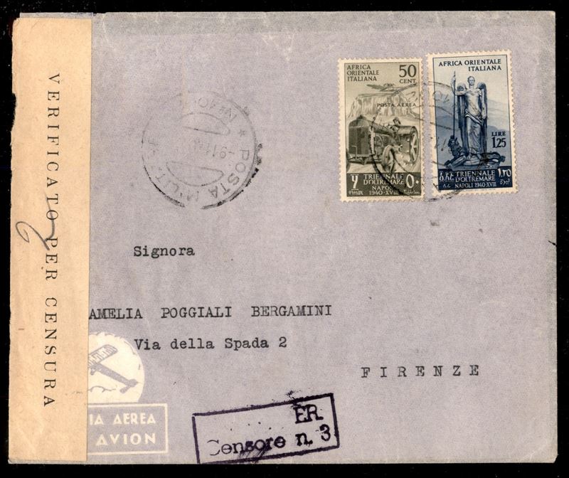 ITALIA / Colonie / Africa Orientale Italiana / Posta militare