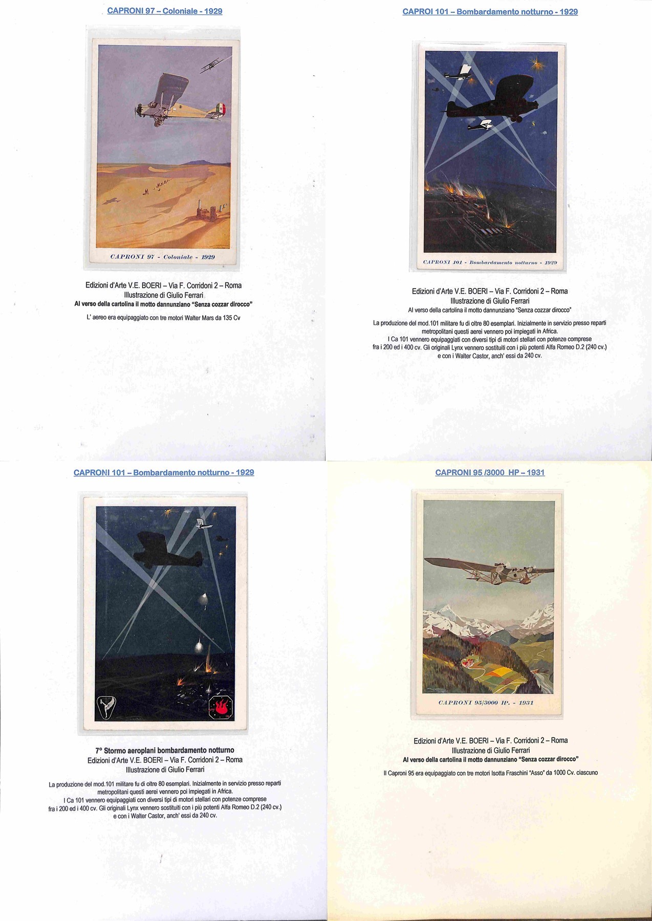 Italia / Aerogrammi