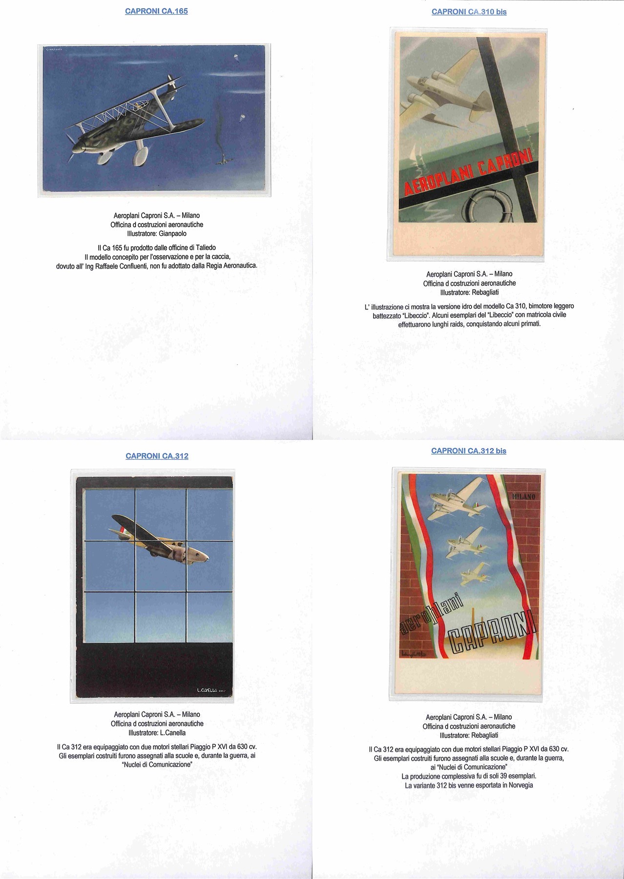 Italia / Aerogrammi