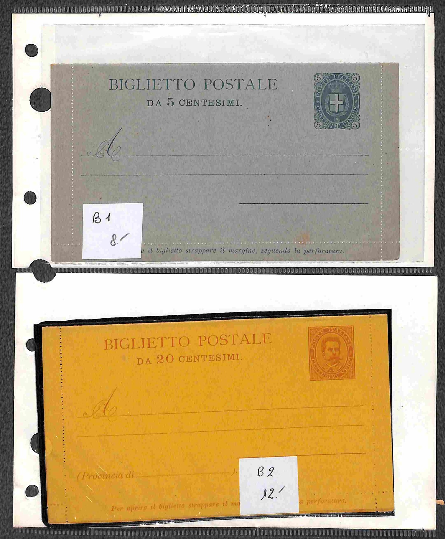 Italia / Regno / Posta Ordinaria