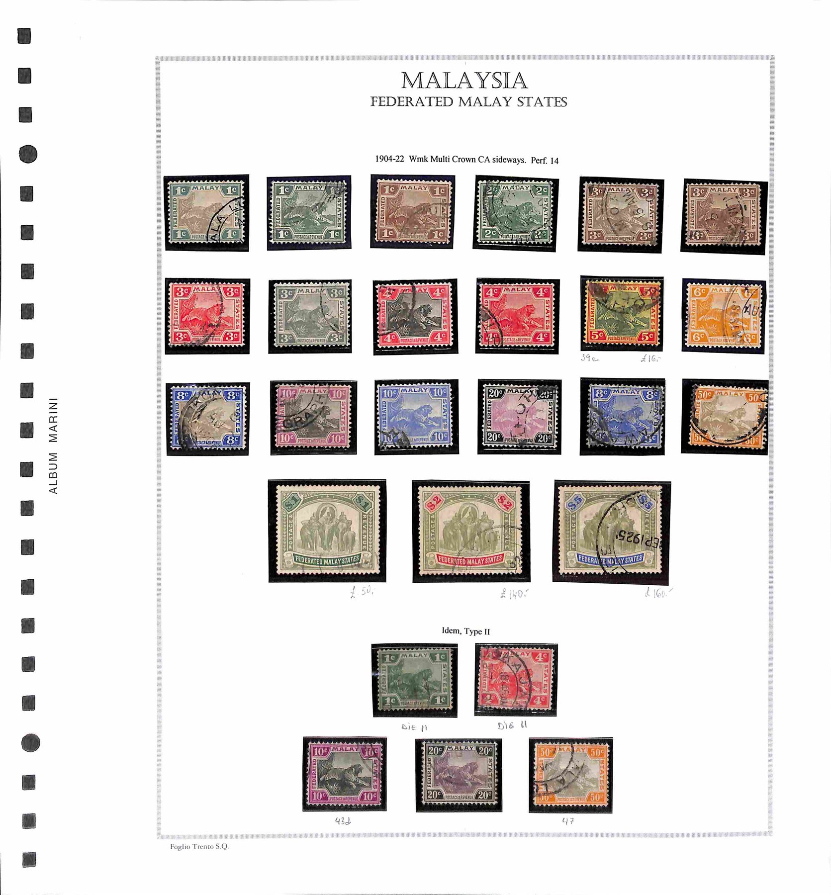 Malesia / Posta Ordinaria