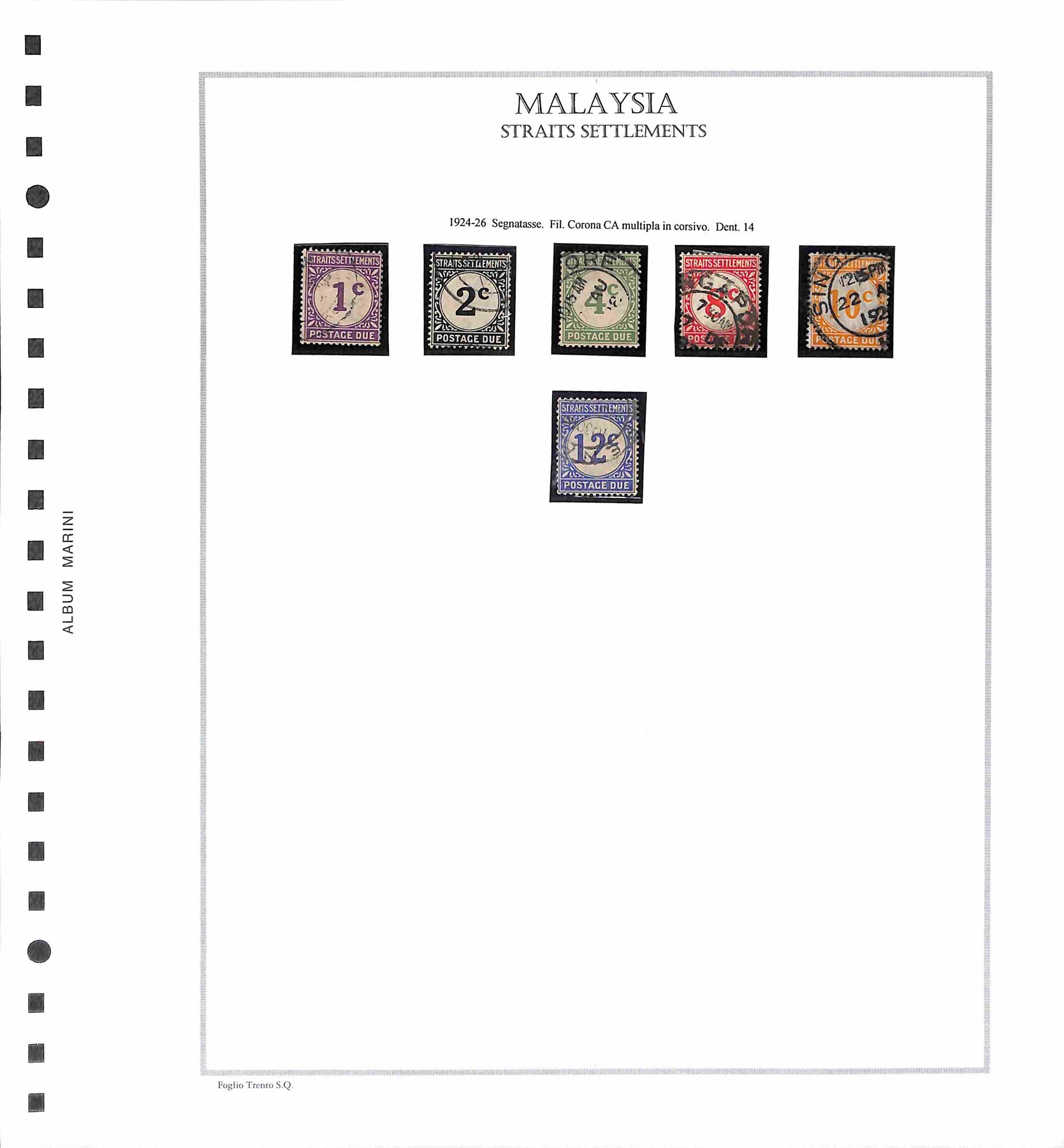 Malesia / Posta Ordinaria