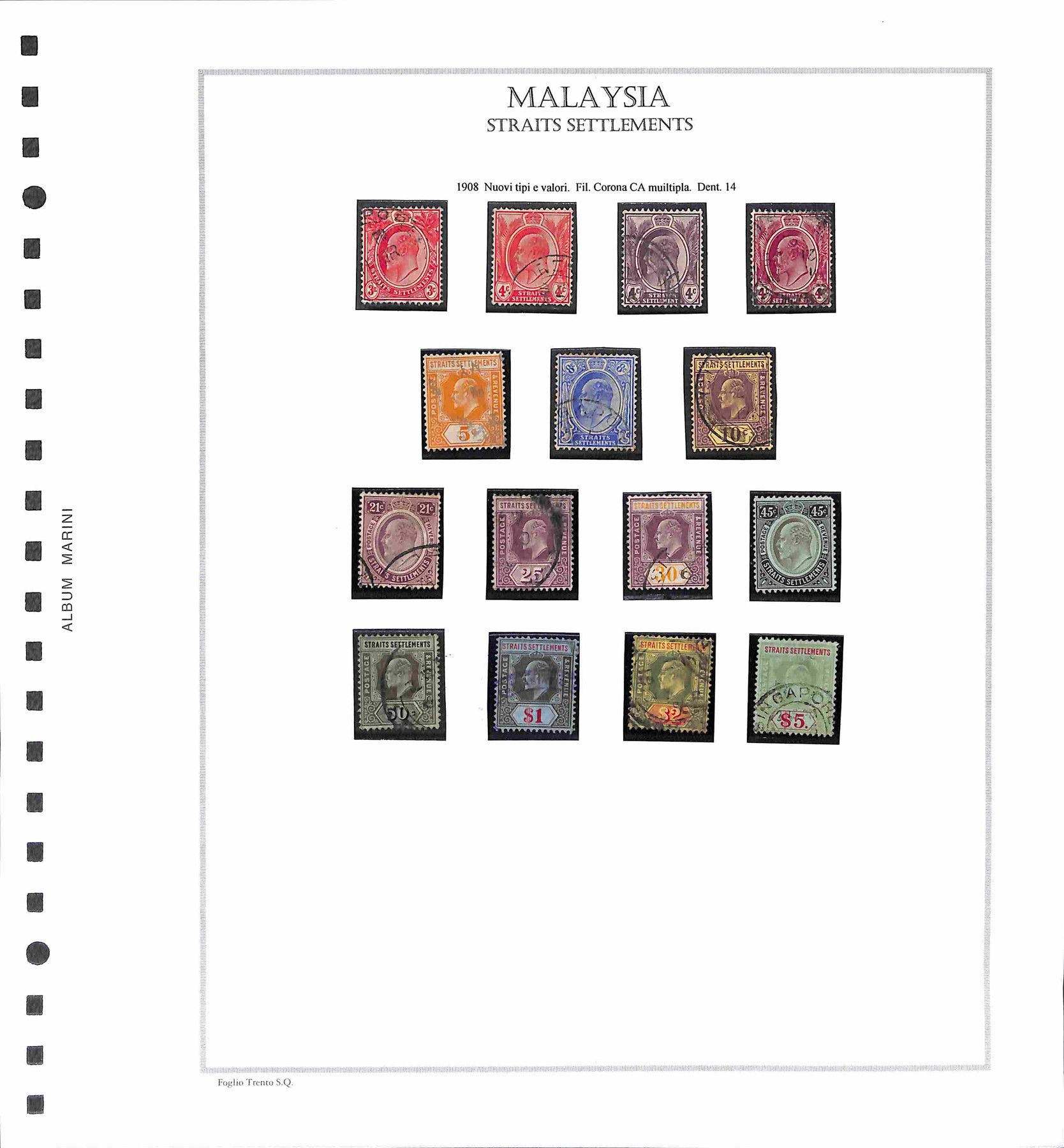 Malesia / Posta Ordinaria