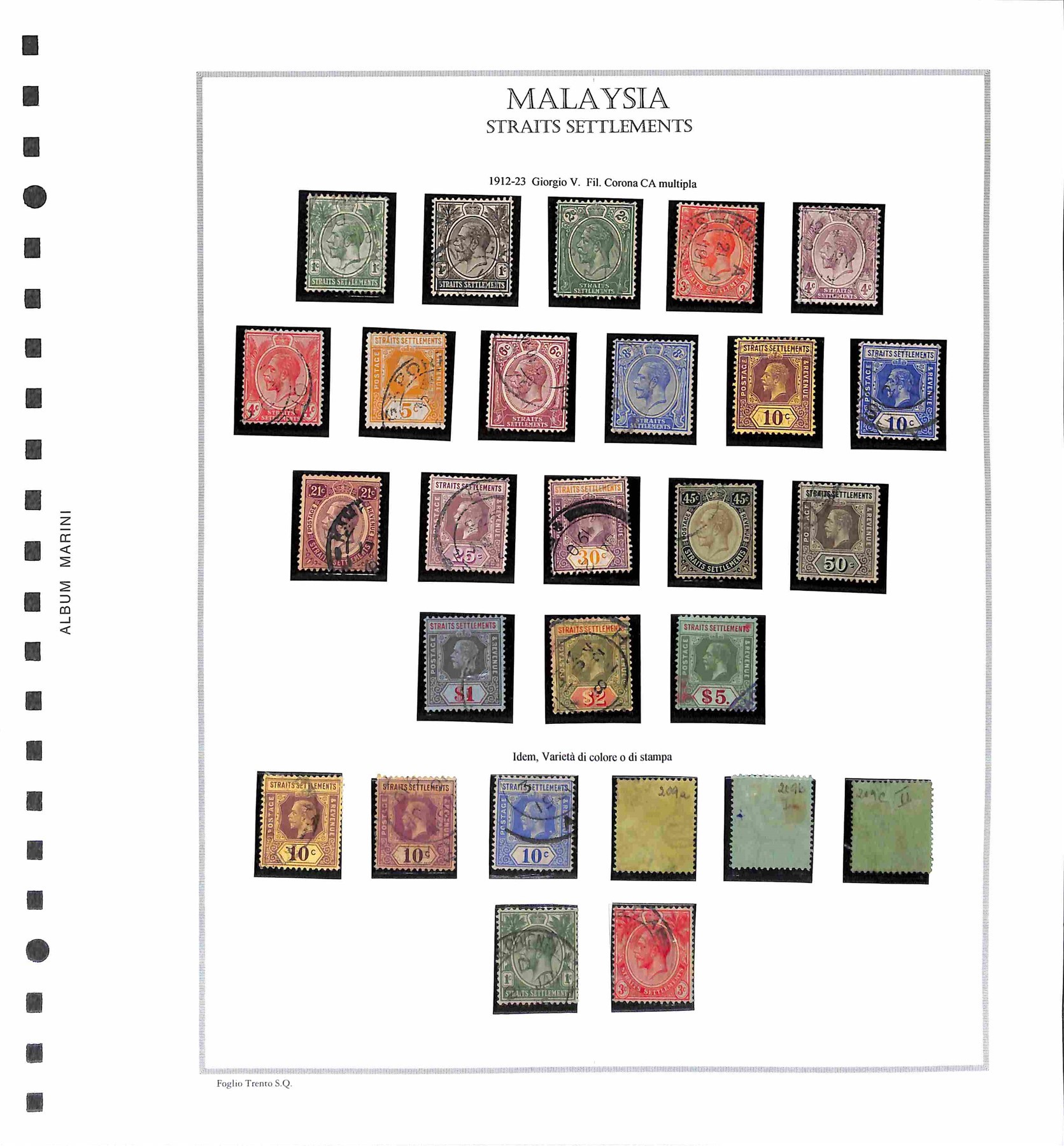 Malesia / Posta Ordinaria