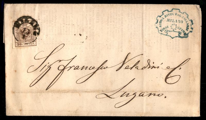 ITALIA / Antichi Stati Italiani / Lombardo Veneto / Posta ordinaria