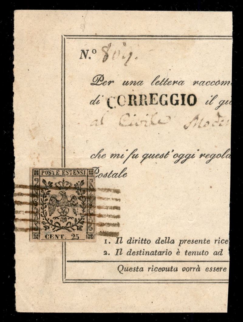 ITALIA / Antichi Stati Italiani / Modena / Posta ordinaria