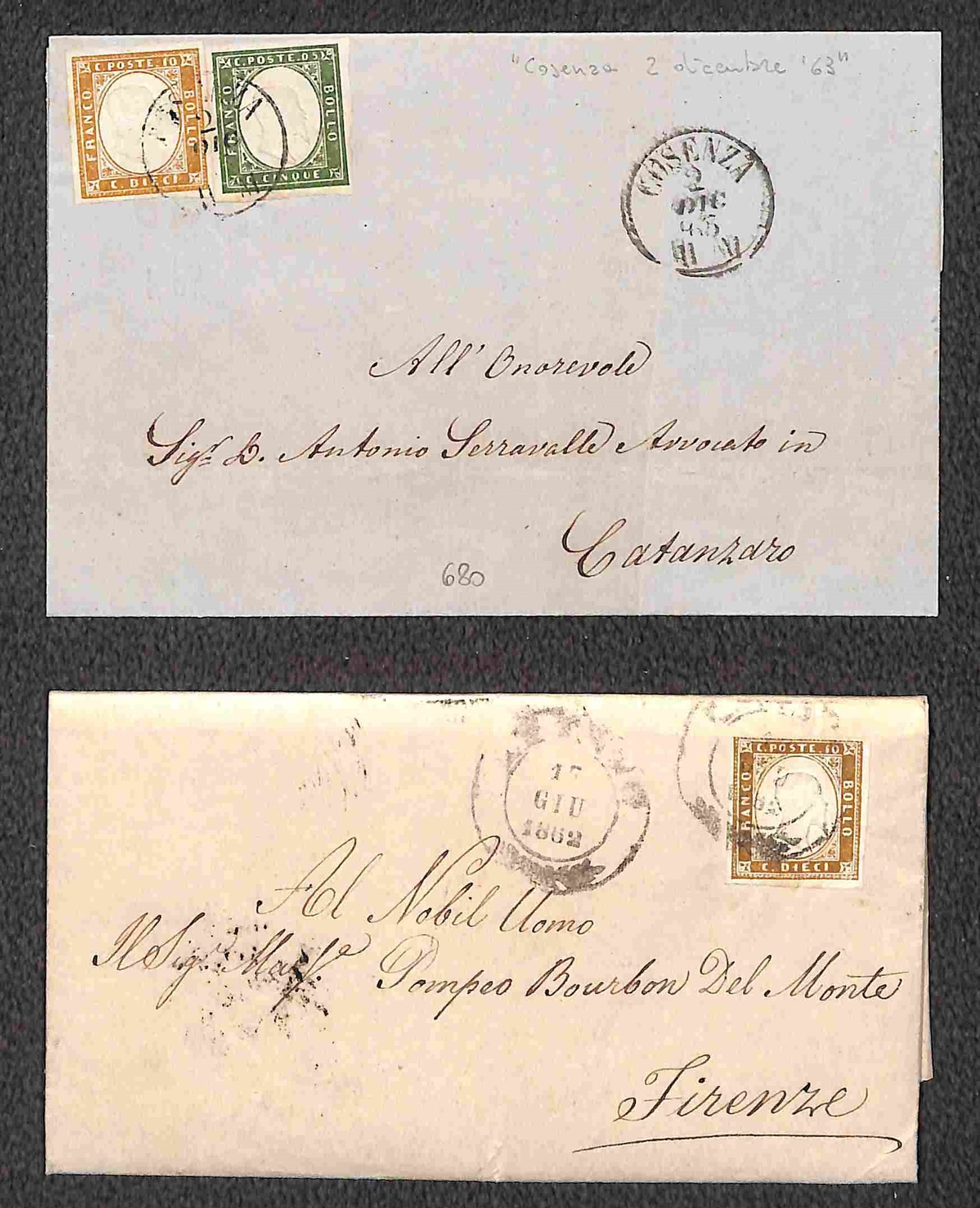 Italia / Antichi Stati Italiani / Sardegna / Posta Ordinaria