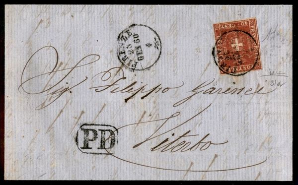 ITALIA / Antichi Stati Italiani / Toscana / Governo Provvisorio / Posta ordinaria