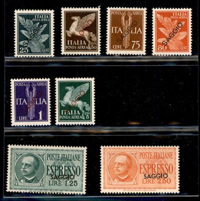 Italia / Regno / Vittorio Emanuele III / Posta Ordinaria + Espressi