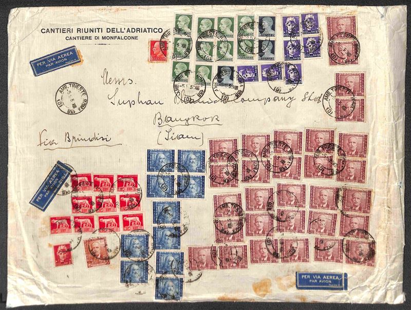 Italia / Regno / Vittorio Emanuele III / Posta Ordinaria + Aerea