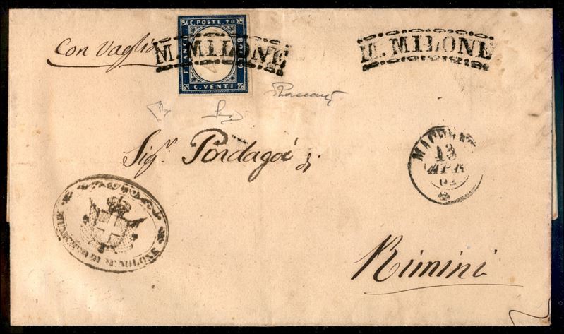 ITALIA / Antichi Stati Italiani / Sardegna / Posta ordinaria