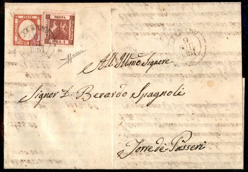 ITALIA / Antichi Stati Italiani / Napoli / Posta ordinaria