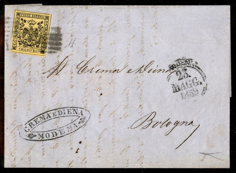ITALIA / Antichi Stati Italiani / Modena / Posta ordinaria