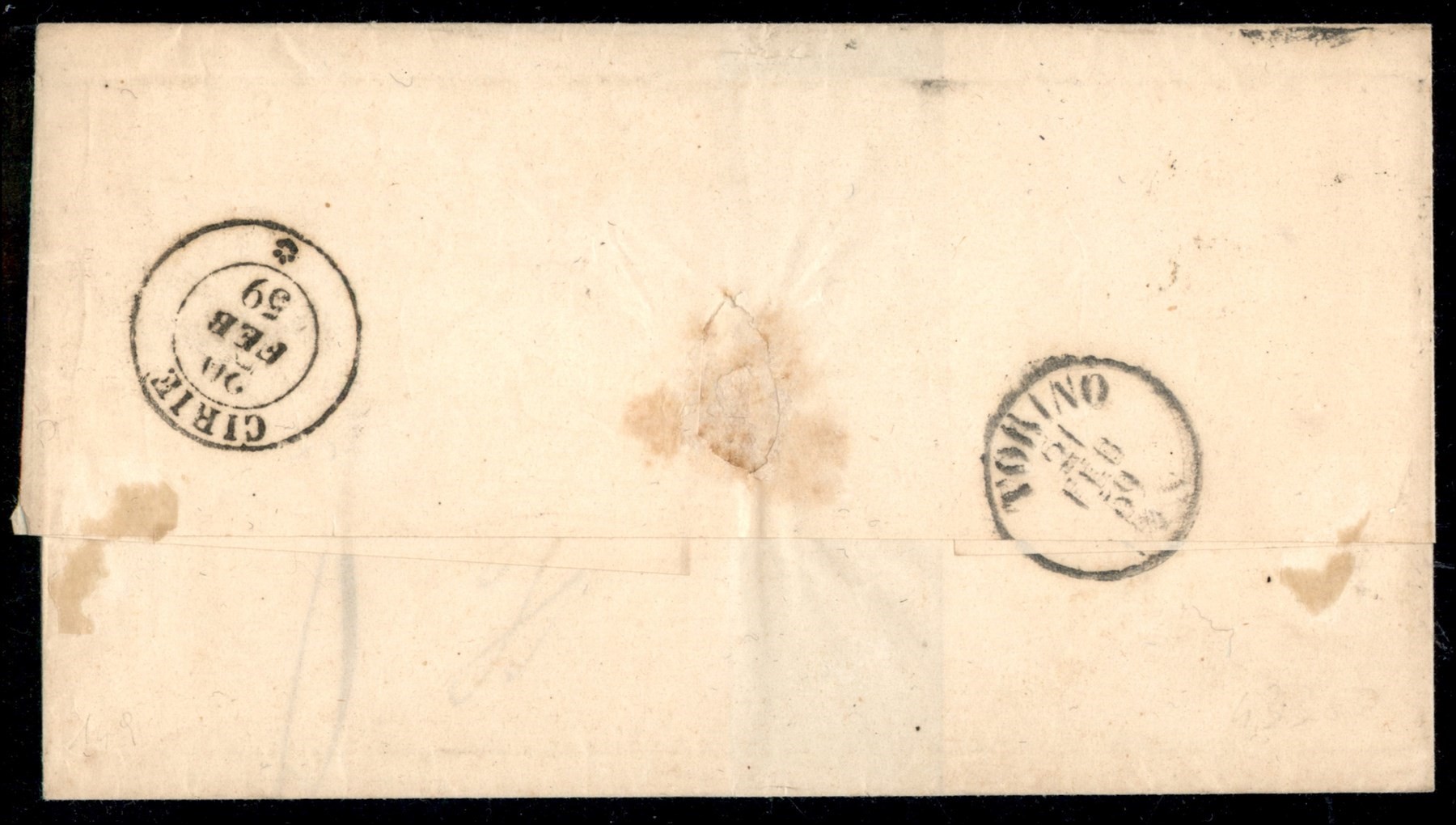 ITALIA / Antichi Stati Italiani / Sardegna / Posta ordinaria